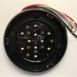 Avan camper — on the van, the collar on the base should be at the top and the four LEDs below vertical